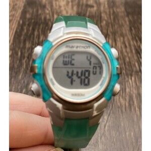 Marathon T5K817 digital  turquoise women's sports watch